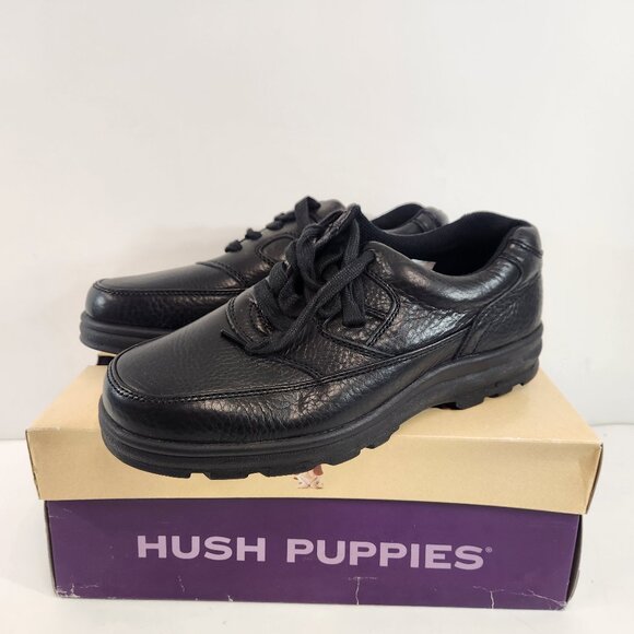 Hush Puppies Mens Lace Up Walkers Size 8.5 W New w/ Box - Picture 1 of 11